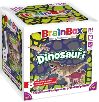 Gra planszowa Asmodee BrainBox Dinosaurs (5025822139382)