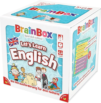 Gra planszowa Asmodee BrainBox Lets learn English (5025822139528)