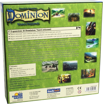 Dodatek do gry planszowej Giochi Uniti Dominion New Horizons (wersja włoska) (8033772892315)