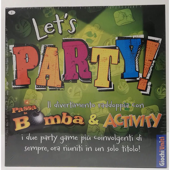 Настільна гра Giochi Uniti Let's Party Passa la Bomba e Activity (8058773206268)