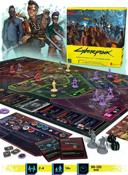 Gra planszowa Asmodee Cyberpunk 2077 The Board Game (3558380111702)