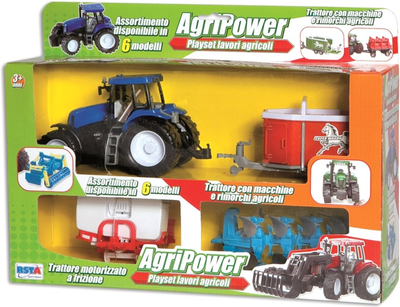 Traktor RSToys Agripower z przyczepami (8004817089007)