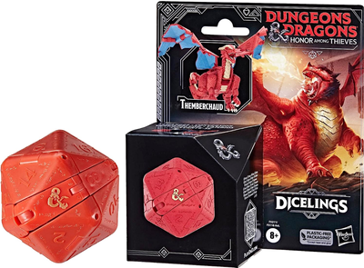 Figurka Hasbro Dungeons & Dragons Honor Among Thieves Dicelings Rakor Czerwona (5010994192792)