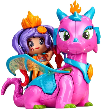 Zestaw figurek Famosa Pinypon The Queen of Dragons 2 szt (8410779076236)