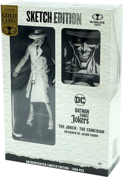 Фігурка Spin Master Dc Multiverse Line Art Joker The Comedian 18 см (0681147028654)