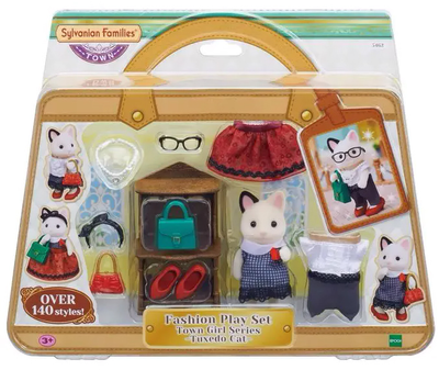 Фігурка з аксесуарами Sylvanian Families Tuxedo Cats 9.5 см (5054131054628)