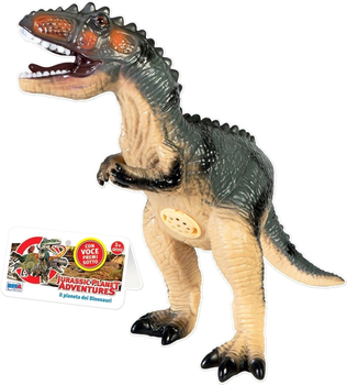 Figurka Ronchi Supertoys Dinozaur Gigantozaur z dźwiękami 37 cm (8004817109385)