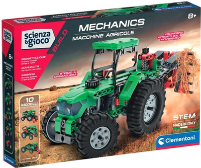 Конструктор Clementoni Agricultural Machinery 240 деталей (8005125193271)