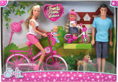 Набір ляльок Simba Steffi Love Family Weekend (4052351029182)