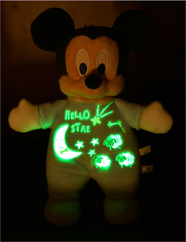 М'яка іграшка Simba Mickey Starry Night Блакитна 25 см (5400868010312)