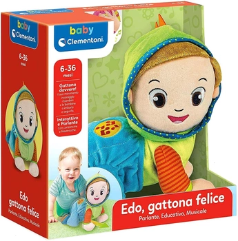 М'яка іграшка Clementoni Baby Edo Crawls And Sings (8005125176991)
