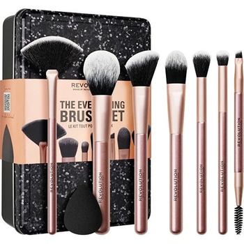 Набір пензликів до макіяжу Makeup Revolution The Everything Brush Set 8 шт (5057566639996)