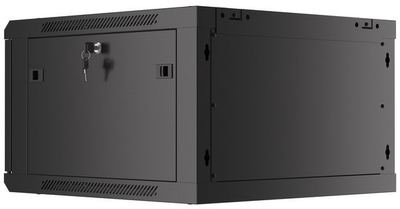Серверна підвісна шафа Lanberg 19" 6U 600x600 Black (WF01-6606-10B)