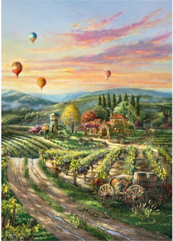 Пазл Schmidt Thomas Kinkade Peaceful Valley Vineyard 69.3 x 49.3 см 1000 деталей (4001504573669)