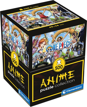 Пазл Clementoni Cube One Piece Anime Puzzle Collection 49 x 36 см 500 деталей (8005125351367)