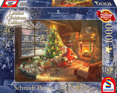 Puzzle Schmidt Thomas Kinkade Santa Claus Brings Gifts 69.3 x 49.3 cm 1000 elementów (4001504594954)