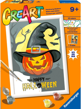 Картина за номерами Ravensburger CreArt Happy Halloween 18 x 24 см (4005556237128)