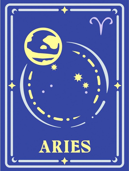 Картина за номерами Ravensburger CreArt Zodiac Sign Aries 18 x 24 см (4005556237364)