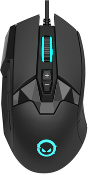 Мышь Canyon Lorgar Stricter 579 RGB LCD USB Black (LRG-GMS579)