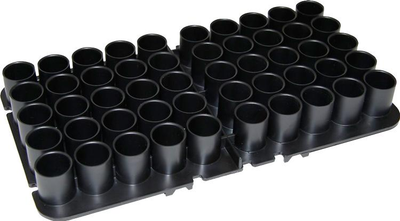 Підставка MTM Shotshell Tray на 50 глакоствольних патронів 16 кал. Колір чорний