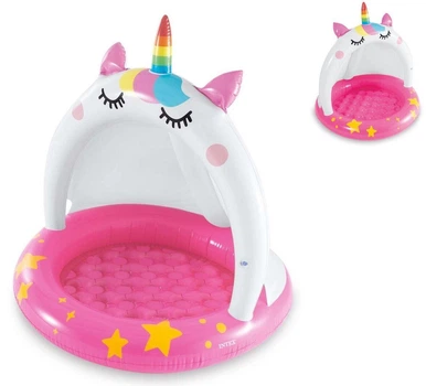 Бассейн Intex 58438 NP "Единорог" 102х102 см 45 л.