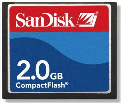 Карта памяти Compact Flash SanDisk CF 2GB