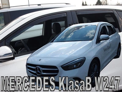Дефлекторы окон (ветровики) HEKO для Mercedes B-class W-247 2018+ 5D вставные 4 шт