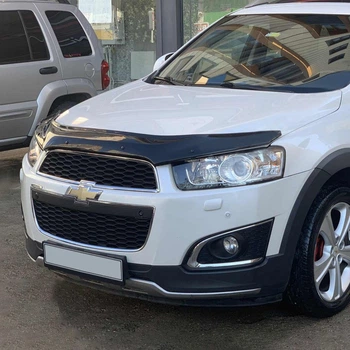 Дефлектор капота (мухобойка) для Chevrolet Captiva 2012-2019