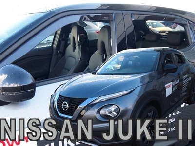 Дефлекторы окон (ветровики) HEKO для Nissan Juke 2019+ 5D вставные 4 шт
