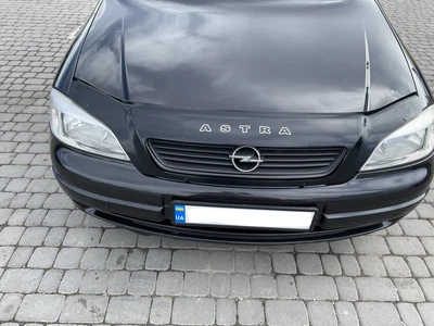 Дефлектор капота (мухобойка) VIP-TUNING для Opel Astra G 1998-2012