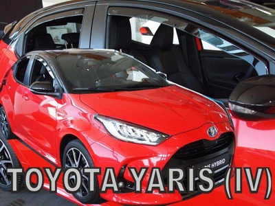 Дефлекторы окон (ветровики) HEKO для Toyota Yaris 2019+ 5D вставные 4 шт