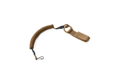 Страховочный шнур комбинированный с D-кольцом Койот