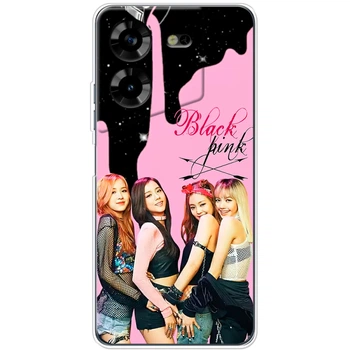 Силіконовий чохол BoxFace Tecno POVA 5 Blackpink Star (48113-up2577)