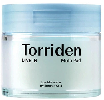 Płatki Torriden Dive In Multi Pad z kwasem hialuronowym 80 szt (8809657119446)