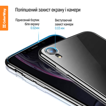 Панель ColorWay TPU Matt для Samsung Galaxy A15 Black (CW-CTMSGA156-BK)