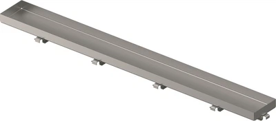 Решетка для душевого трапа UPONOR Aqua Ambient 800 мм Stone под плитку 1136439 нержававеющая сталь