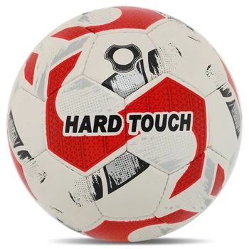 Мяч для футзала Hard Touch FB-5038 PU HYDRO TECHNOLOGY №4 белый-красный