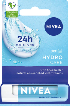 Бальзам для губ Nivea Hydro Care SPF15 4.8 г (4005900568984/4006000002156)