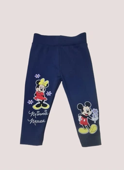 Детские утепленные лосины на девочку AKF kids 98-104 см синие