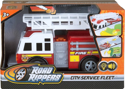 Пожарная машина Nikko Road Rippers City Service Fleet со светом и звуком 20 см (0194029200210)