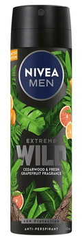 Antyperspirant w spray'u Nivea Men Extreme Wild Cedar Wood 150 ml (9005800356808)