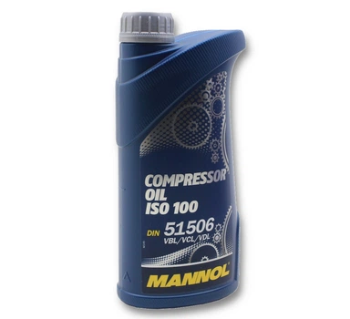 Олія для поршневих компресорів Mannol COMPRESSOR OIL ISO 100 (1 літр) (7276)