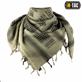 Шарф M-Tac шемаг з Тризубом Foliage Green/Black