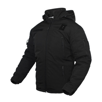 Куртка зимняя Полиция Vik-Tailor SoftShell Черная 50