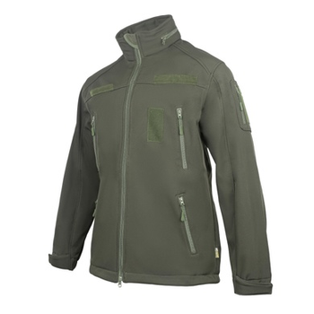 Куртка Vik-Tailor SoftShell з липучками для шевронів Olive 52