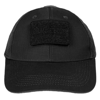 Бейсболка MIL-TEC Net Baseball Cap Black с сеткой