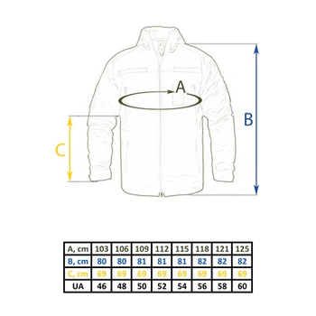 Куртка зимова Поліція Vik-Tailor SoftShell Чорна 60