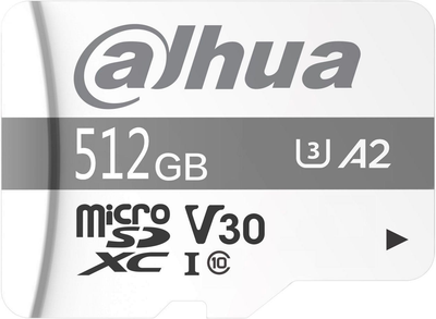 Карта памяти Dahua MicroSD P100 512GB Class 3 (DHI-TF-P100/512G)