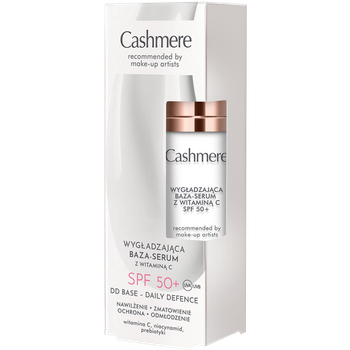 База-сироватка під макіяж Cashmere DD Smoothing with Vitamin C SPF50+ 30 мл (5900525086365)