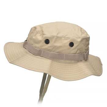 Панама тактическая MIL-TEC US GI Boonie Hat Khaki Хаки XL